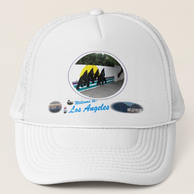 Go Gorillas, Go! Trucker Hat (Front)
