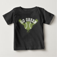 Go Green Baseball Design