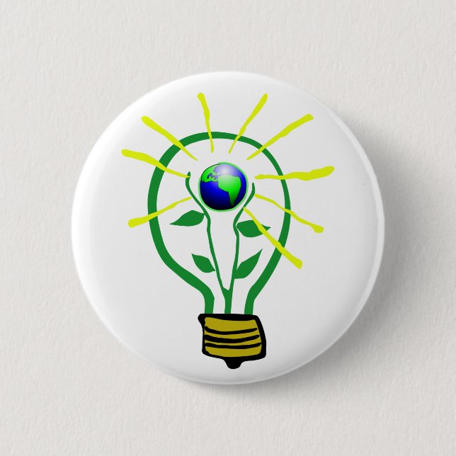 Go Green Button (Front)