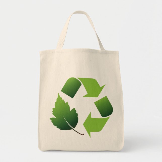 Go Green Environment Tote Bag (Front)