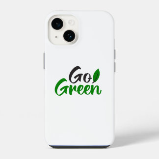 Go green iPhone 14 case
