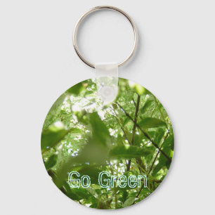 Go Green Key Ring