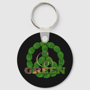 Go Green Key Ring