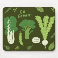 Go Green! (Leafy Green!) Happy Veggie Garden