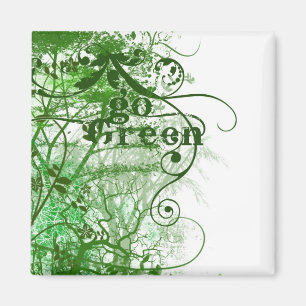 Go Green Magnet