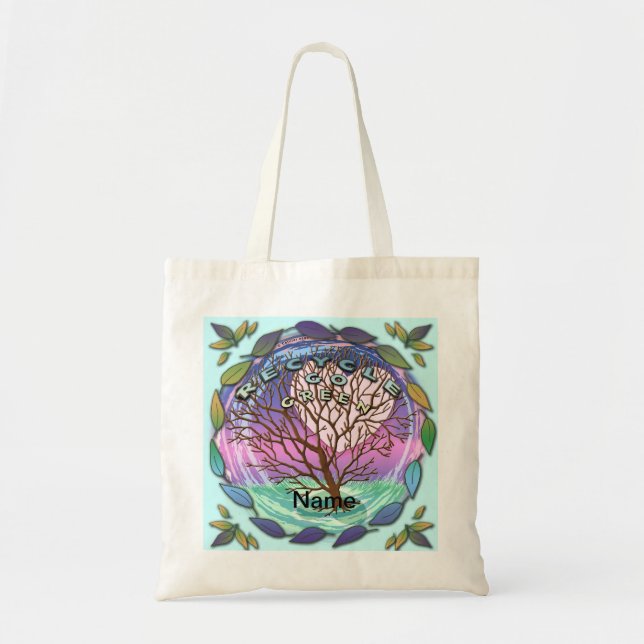 Go Green Recycle  Tote Bag (Front)