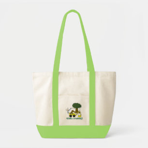 Go green. Reduce, reuse, recycle. Rain forest. Tote Bag