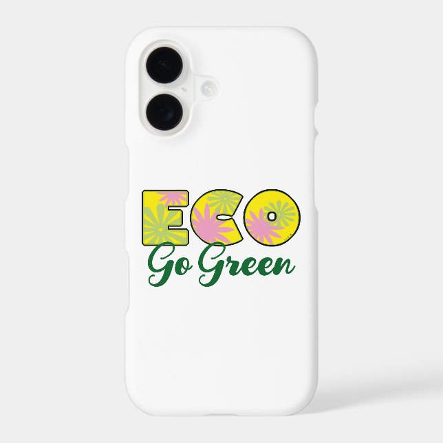 Go Green Retro Eco Design (Back)