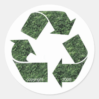 Go Green Sticker