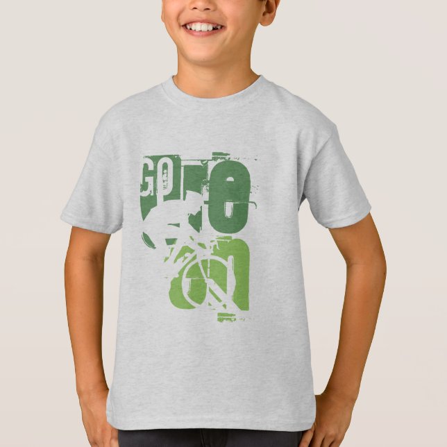 Go Green  T-Shirt (Front)
