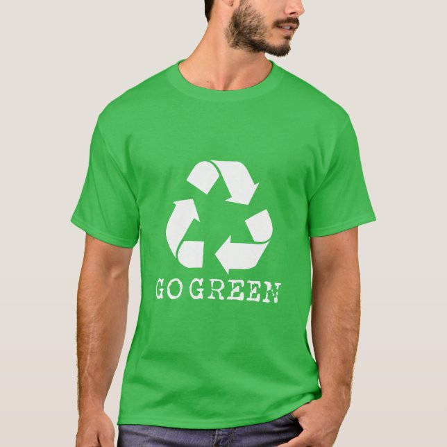 Go Green T-Shirt (Front)