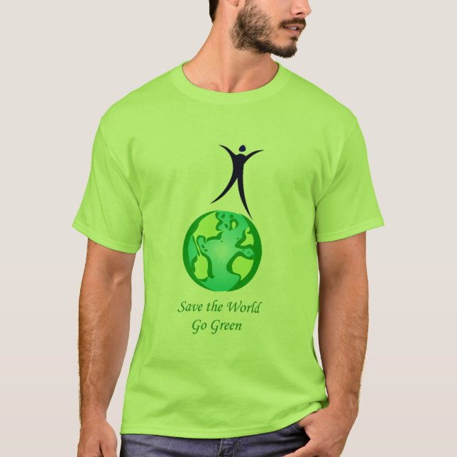 Go Green T-Shirt (Front)