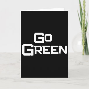 Go Green Team Spirit Gear Color War Mean Wins The Card