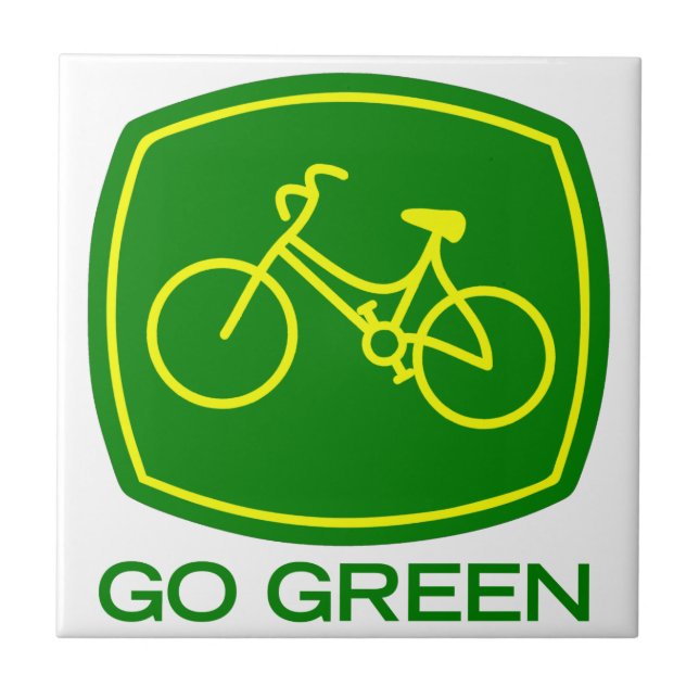 Go Green Tile (Front)
