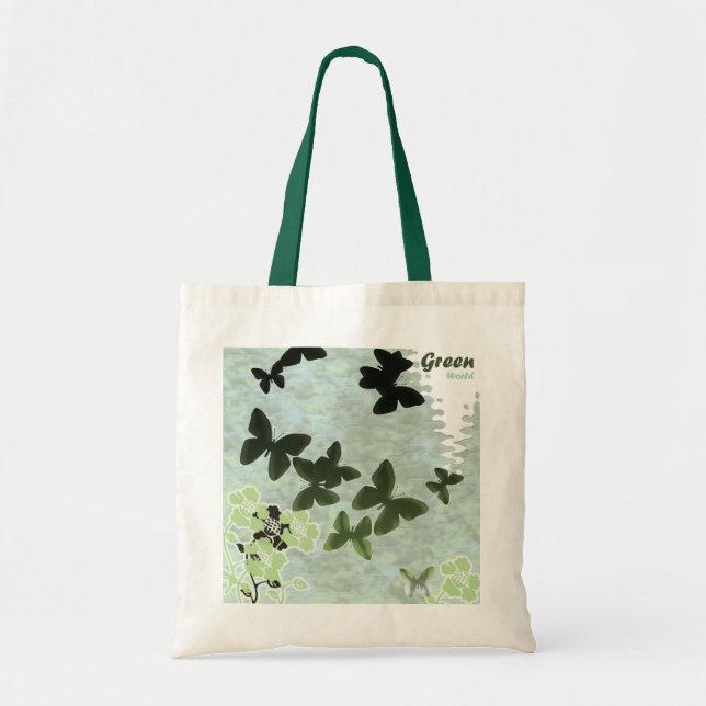 Go Green Tote Bag (Front)