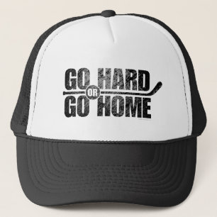 Go Hard or Go Home (Hockey) Trucker Hat