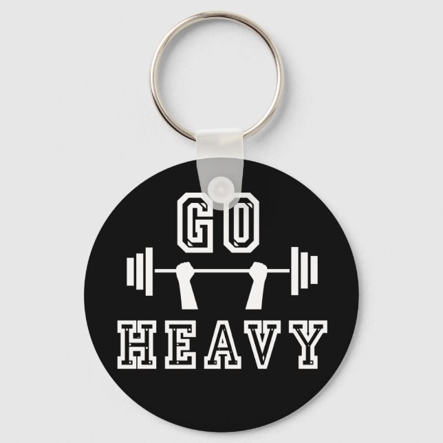 Go heavy key ring (Front)