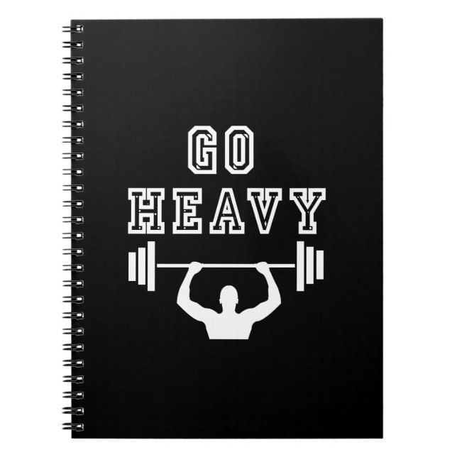 Go heavy spiral notebook (Front)