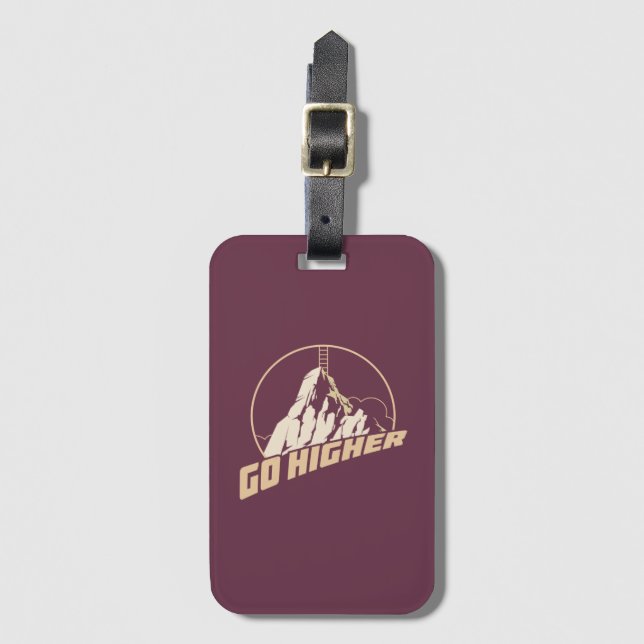 Go Higher Luggage Tag (Front Vertical)