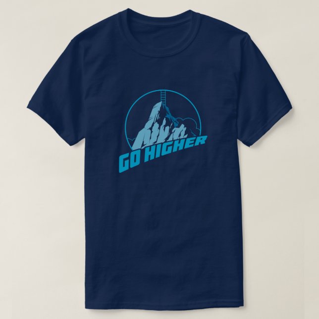 Go Higher T-Shirt (Design Front)