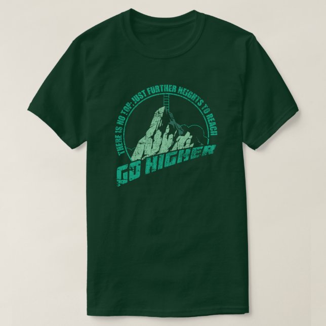 Go Higher T-Shirt (Design Front)