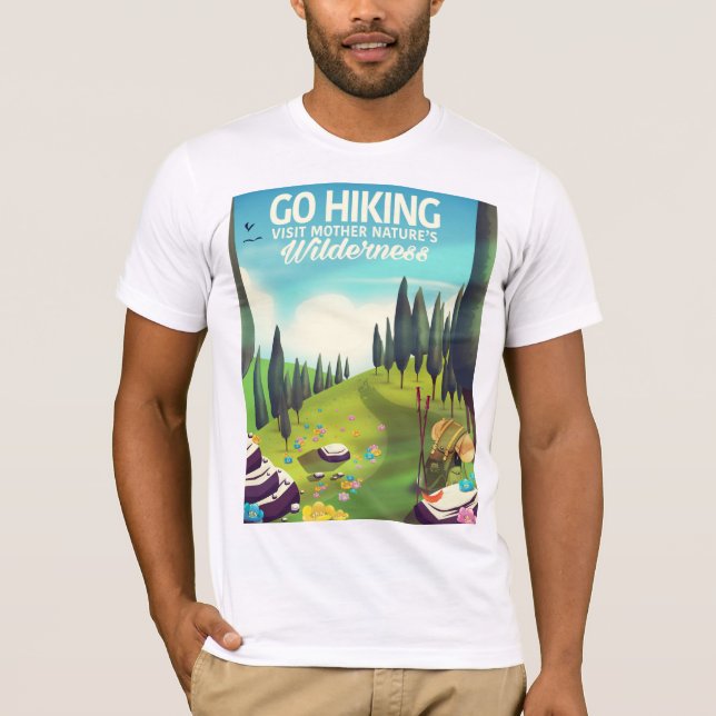 Go Hiking! T-Shirt (Front)