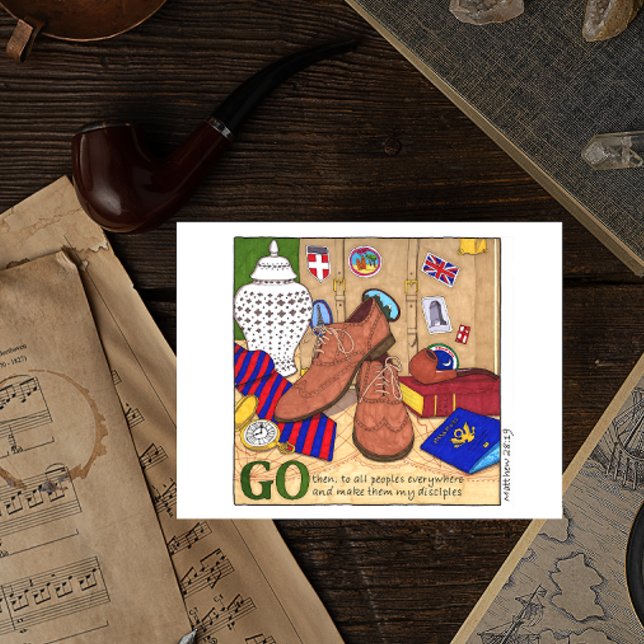 Go! Inspirational Postcard (Creator Uploaded)