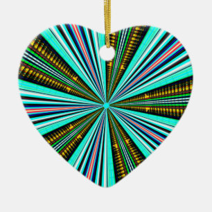 Go Into The Light Ceramic Tree Decoration