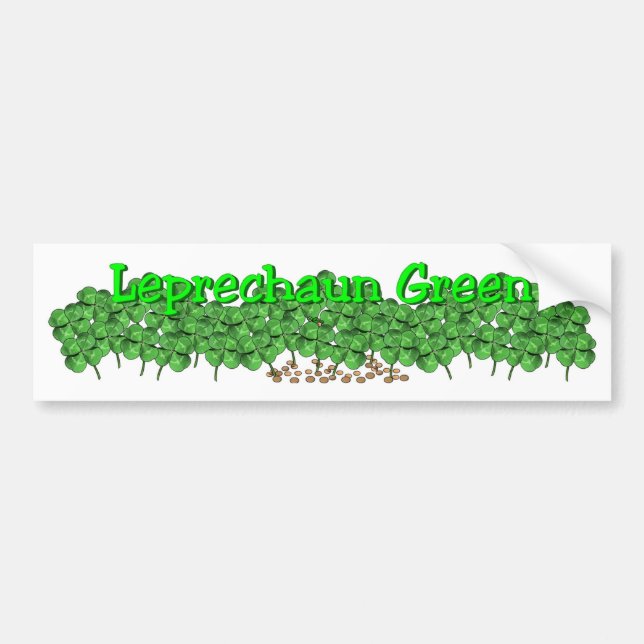 Go Irish! Bumper Sticker (Front)
