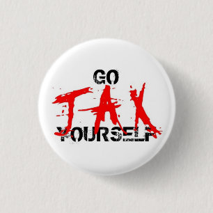 GO JAX YOURSELF 3 CM ROUND BADGE