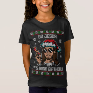 Go Jesus Its Your birthday Ugly Christmas Sweater