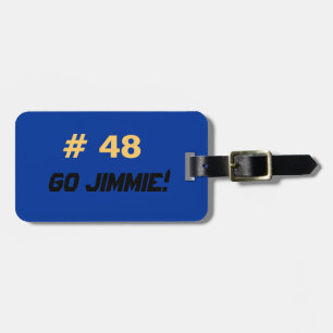 Go Jimmie luggage tag