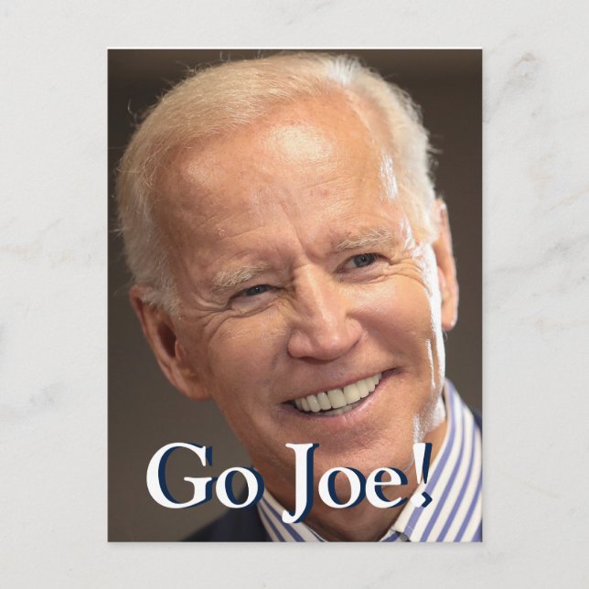 Go Joe! Postcard (Front)