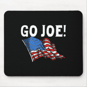 Go Joe! Vintage Joe Biden 2020 American Flag Retro Mouse Pad