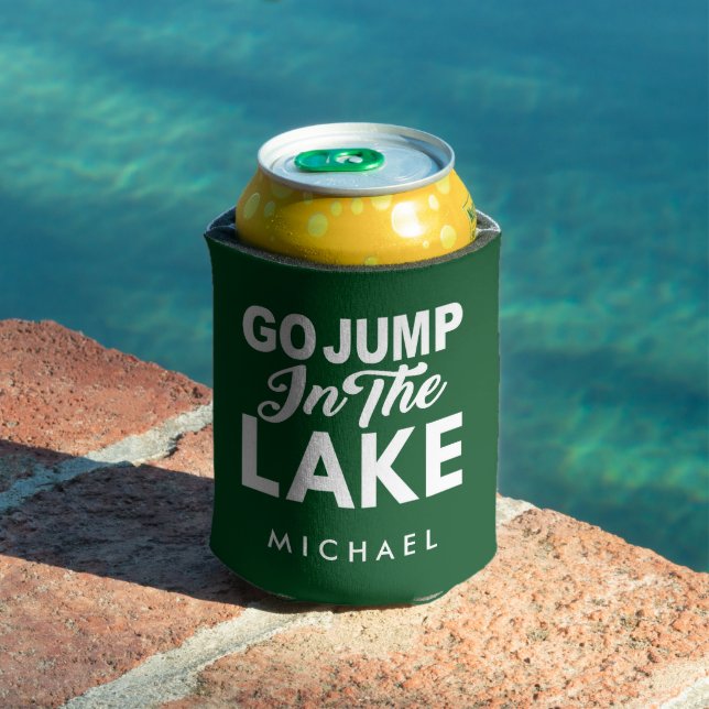 Go Jump In The Lake Can Cooler (In Situ Pool)