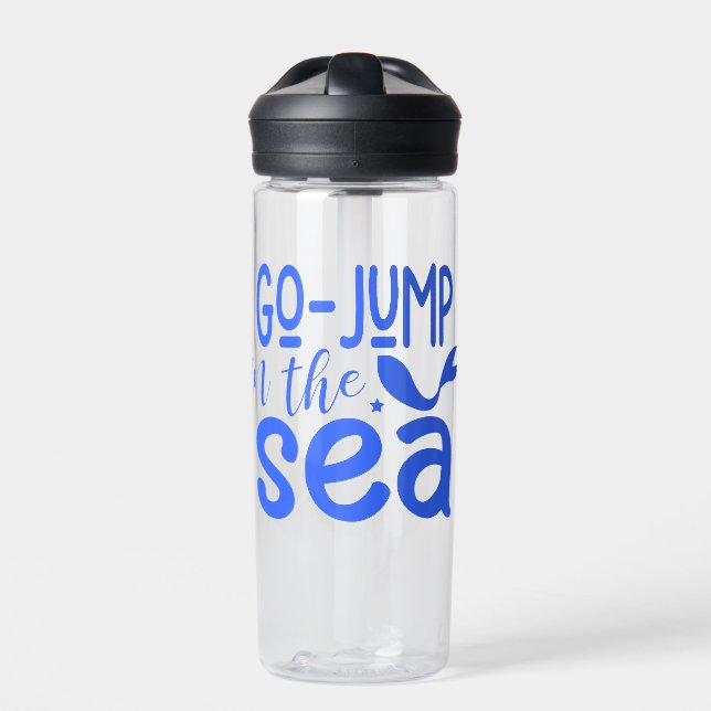 Go-jump in the sea water bottle (Front)