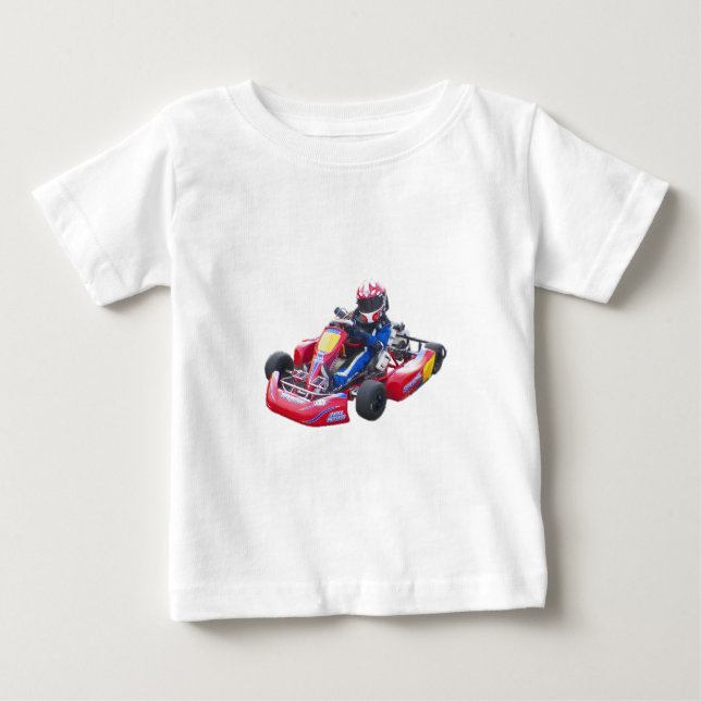 Go Kart Baby T-Shirt (Front)