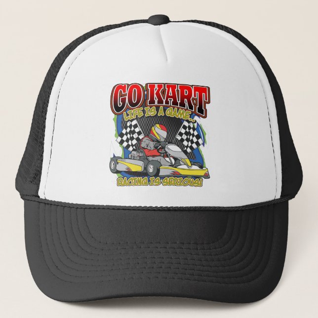 Go Kart Life Trucker Hat (Front)