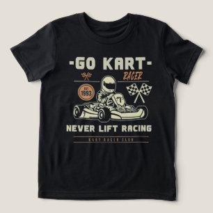 Go Kart Racer – Never Lift Racing Tri-Blend Shirt