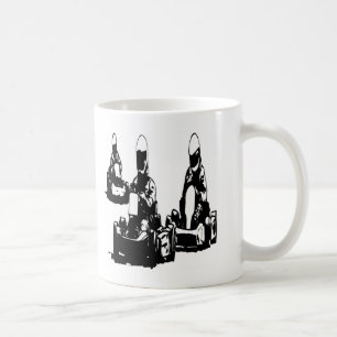 Go Kart Racing Coffee Mug