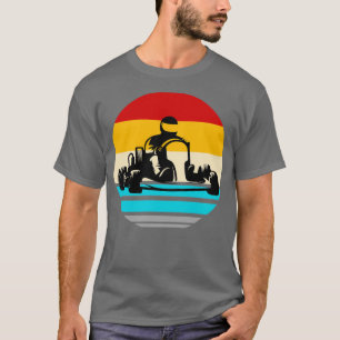 Go kart racing driver Gokart motorsport kart drive T-Shirt