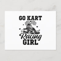 Go Kart Racing Girl | Go-Kart Driver Gift Idea