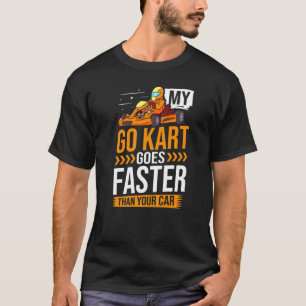 Go Kart Racing Indoor Karting Racer Electric Off R T-Shirt