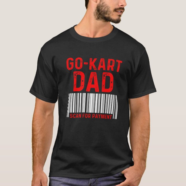 Go Kart Racing Karting Go-Cart Racer T-Shirt (Front)