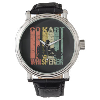 Go Kart Whisperer Karting retro vintage Watch