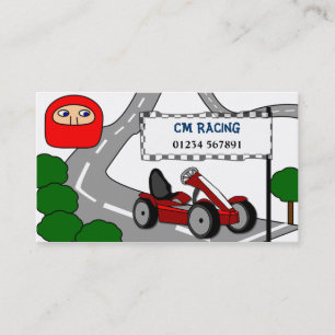 Go Karting Business Card