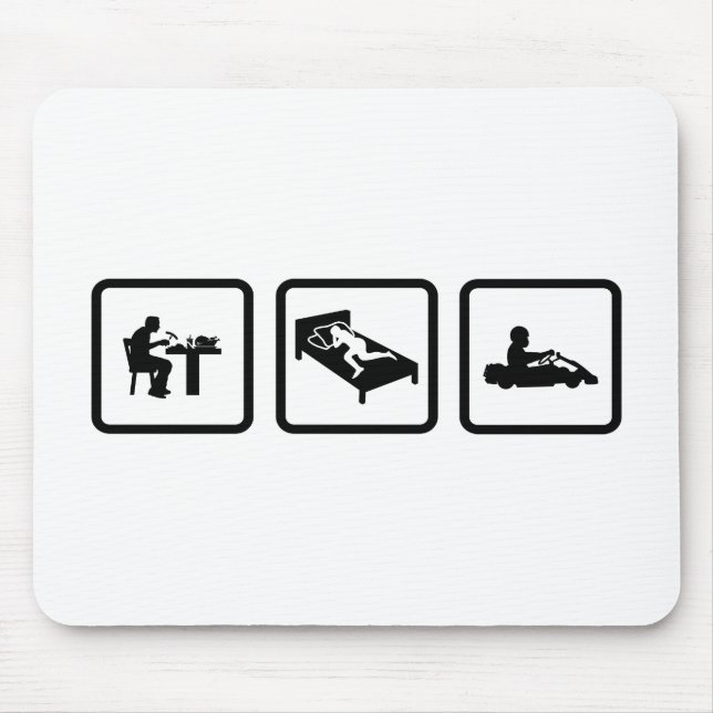 Go-Karting Mouse Pad (Front)