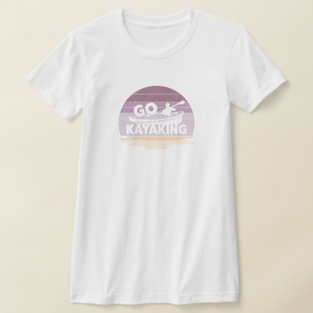 Go Kayaking Women's T-Shirt (Laydown)