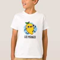 Go Mango Funny Running Mango Pun