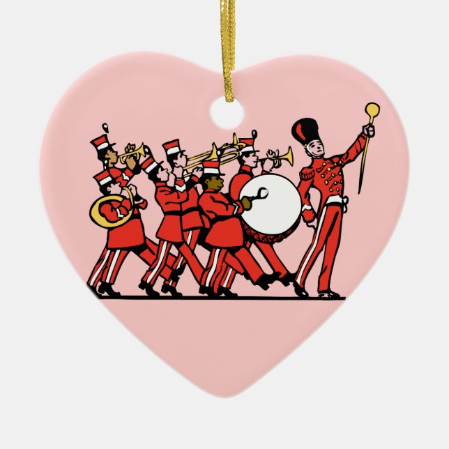 go marchin ceramic tree decoration (Front)